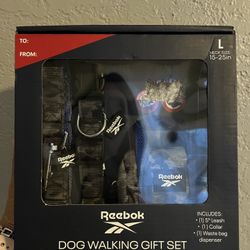 REEBOK DOG LEASH SET