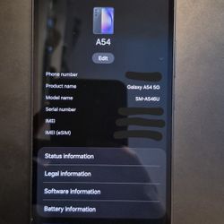 Samsung A54 (Unlocked Phones)