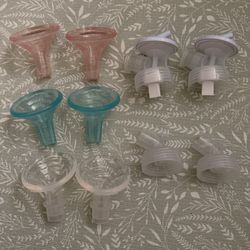 Pumpin Pal OptiFit Angled Flange XXS, Small, and Medium size with Spectra and Baby Buddha Adapter