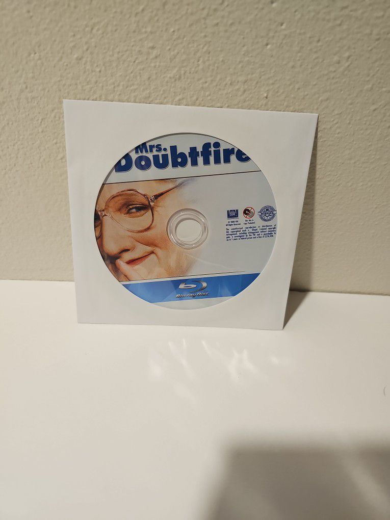 Mrs Doubtfire - Blu-Ray DVD 