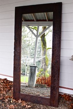 Custom floor to ceiling mirror