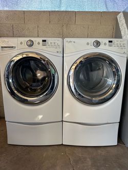 Whirlpool washer and electric Dryer