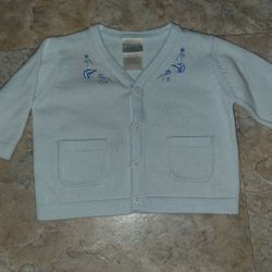 Little wonders baby boy vintage sweater