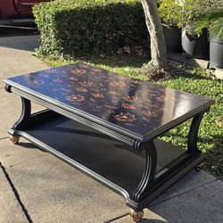 Newly Revamped Gothic / Eclectic Coffee Table /TV Stand  by Ashley Furniture
