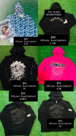 Spider hoodies
