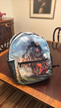Train back pack from Etsy