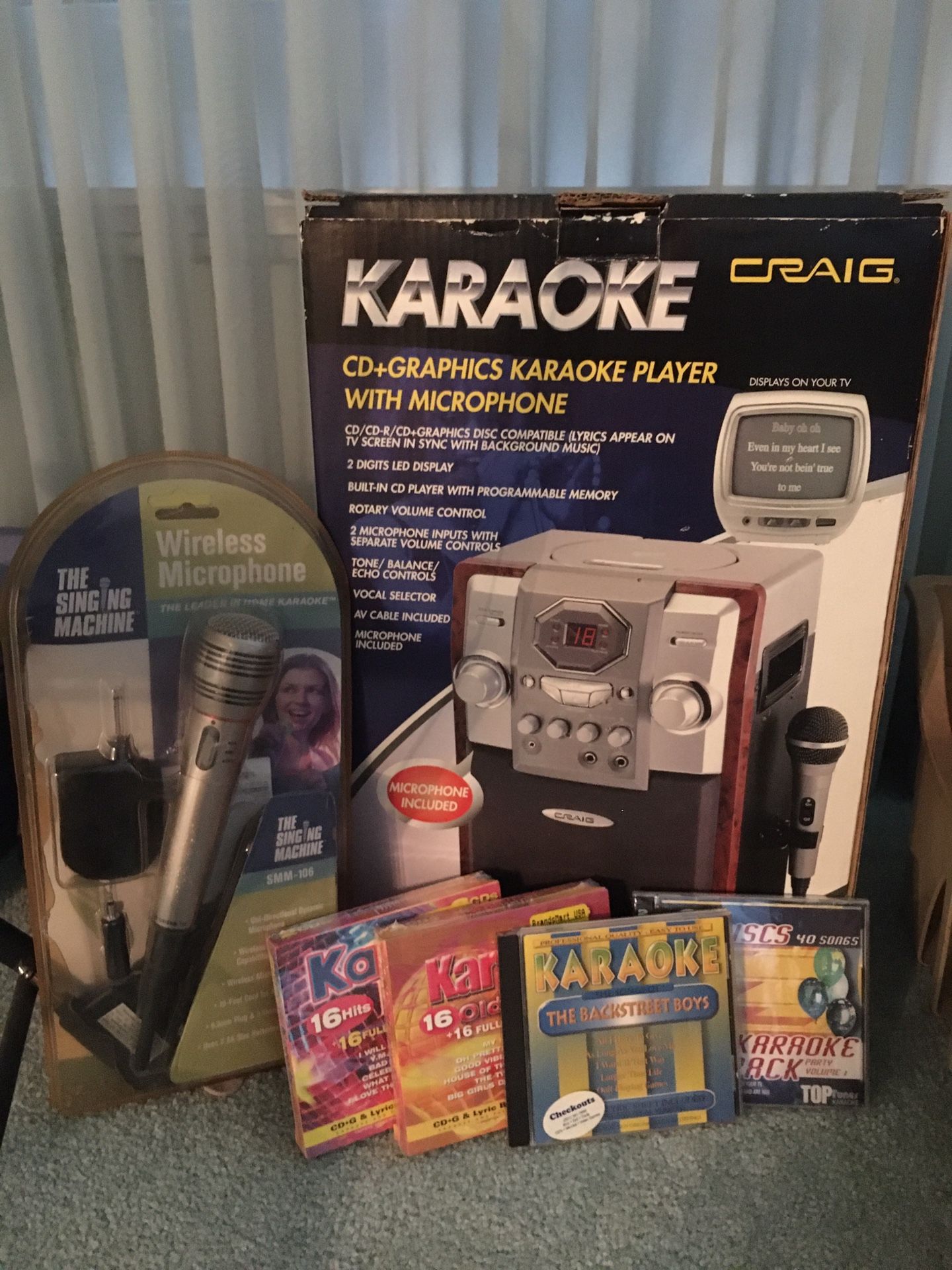 Karaoke Machine - New  Extra Music CDs - New
