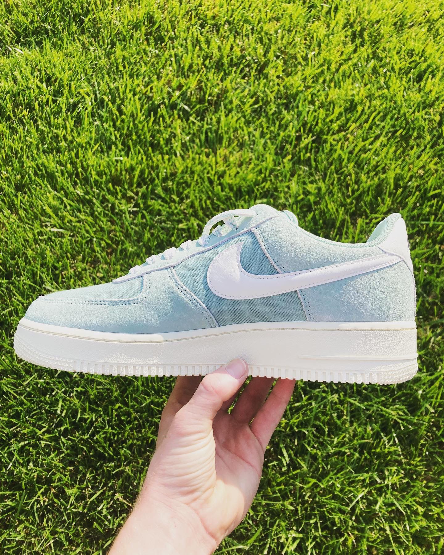Air Force 1 Green Suede