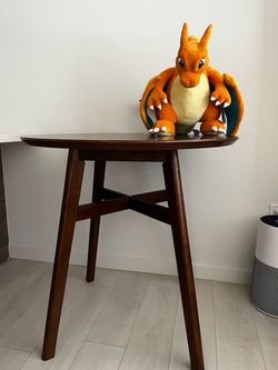 Round Dining Table Brown