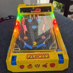 Pac-Man LED Pinball Arcade Game - Yellow