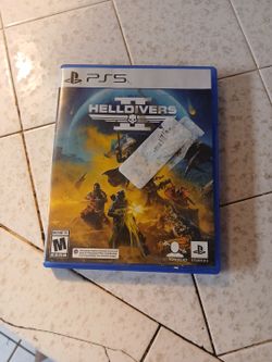 Helldivers 2 ps5 game disc