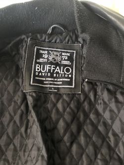 Leather jacket size large