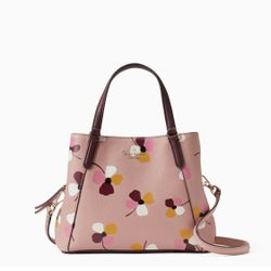 KATE SPADE jackson dusk buds triple compartment satchel