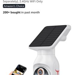 Wifi Q50 Solar Powered Cameras New In BOX