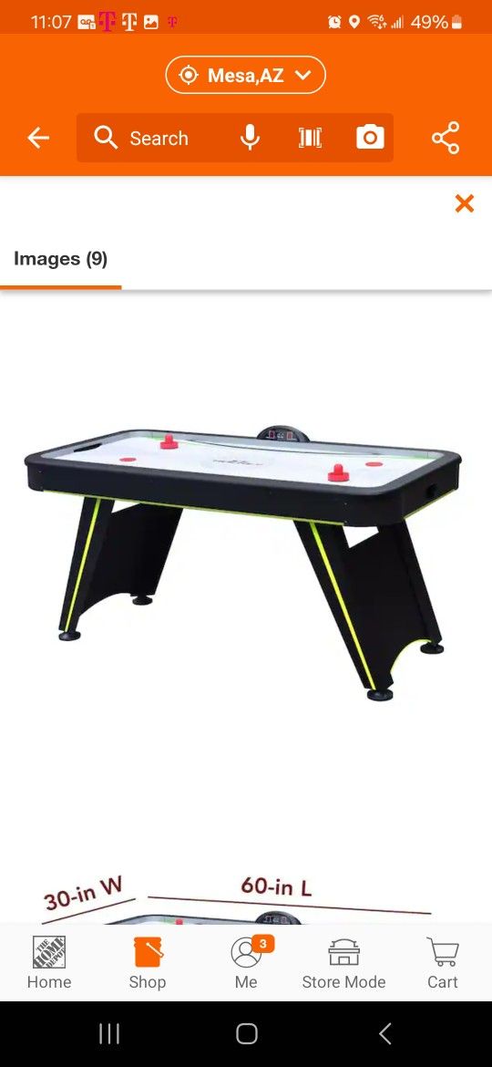 Hathaway

5 ft. Voyager Air Hockey Table

New