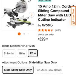 12 Inch Miter Saw