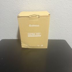 Mini Projector with WiFi and Bluetooth Built-in Apps Smart Projector Support 4K 1080P FHD 180° Adjustable Auto Keystone Compatibile with HDMI/TV Stick