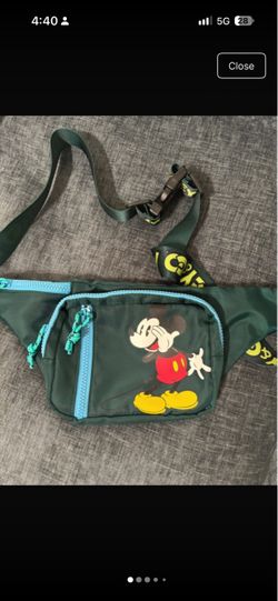 Mickey Mouse Disney Fanny Pack Belt Bag