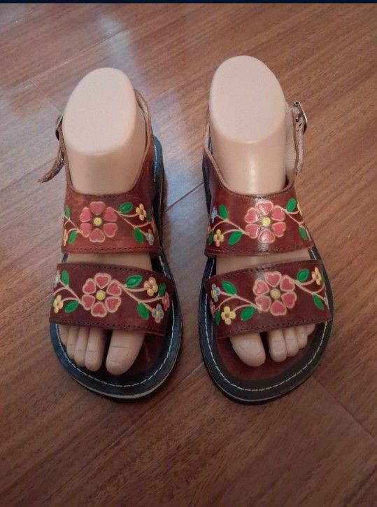 Leather Mexican Sandal