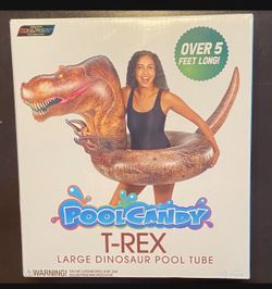 Large T-Rex Inflatable Pool Float Over 5 Feet Long BRAND NEW Summer Fun