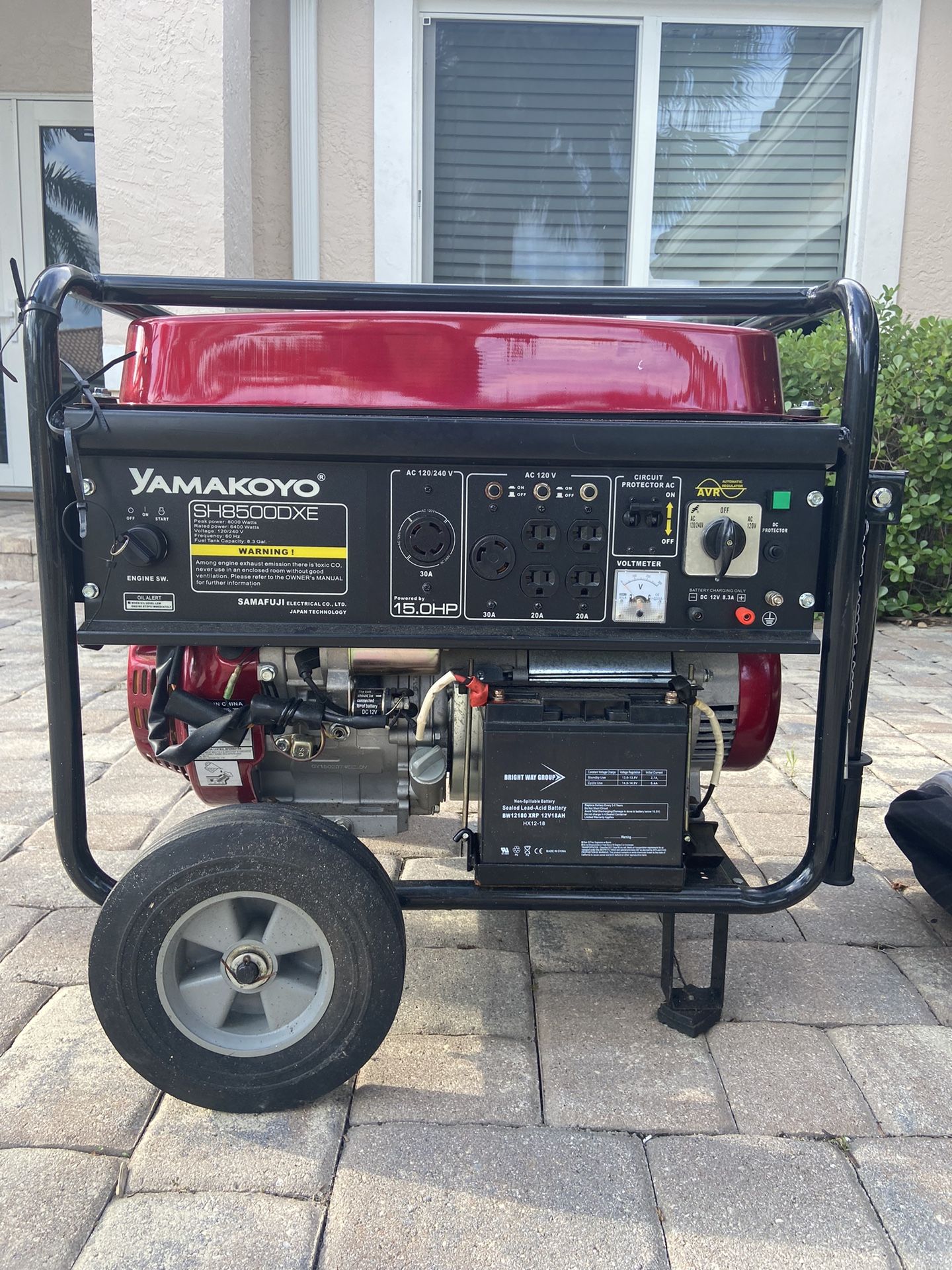 Yamakoyo 8500 DXE 15 Hp Generator