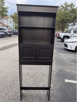 Over the toilet storage cabinet