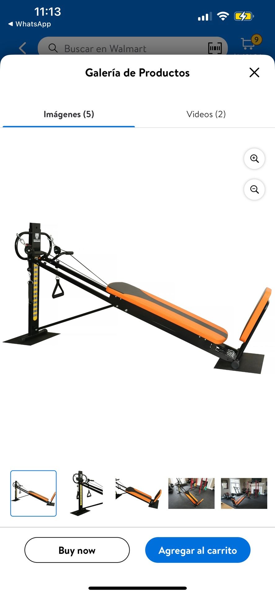 BalanceFrom LX700 Home Gym System Workout Station with 15 Resistance Levels, Comes with Resistance Bands and Floor Mats, 375-Pound User Weight Capacit