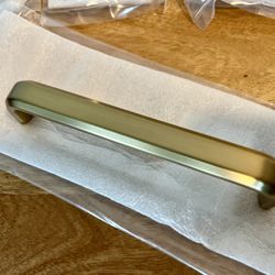 Set Of 5 NEW Top Knobs Honey Bronze Pulls 5 1/16”