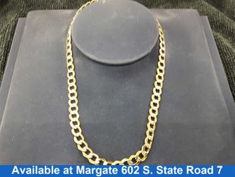 Chain - Yellow Gold 10k (.417) 12.5 grams 22 inch