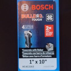 Bosch SDS Plus 4Cutter Concrete W/ Rebar Rotary Hammer Drill Bit
