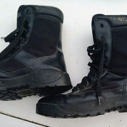 Black Tactical Gear Combat Boots Size 11