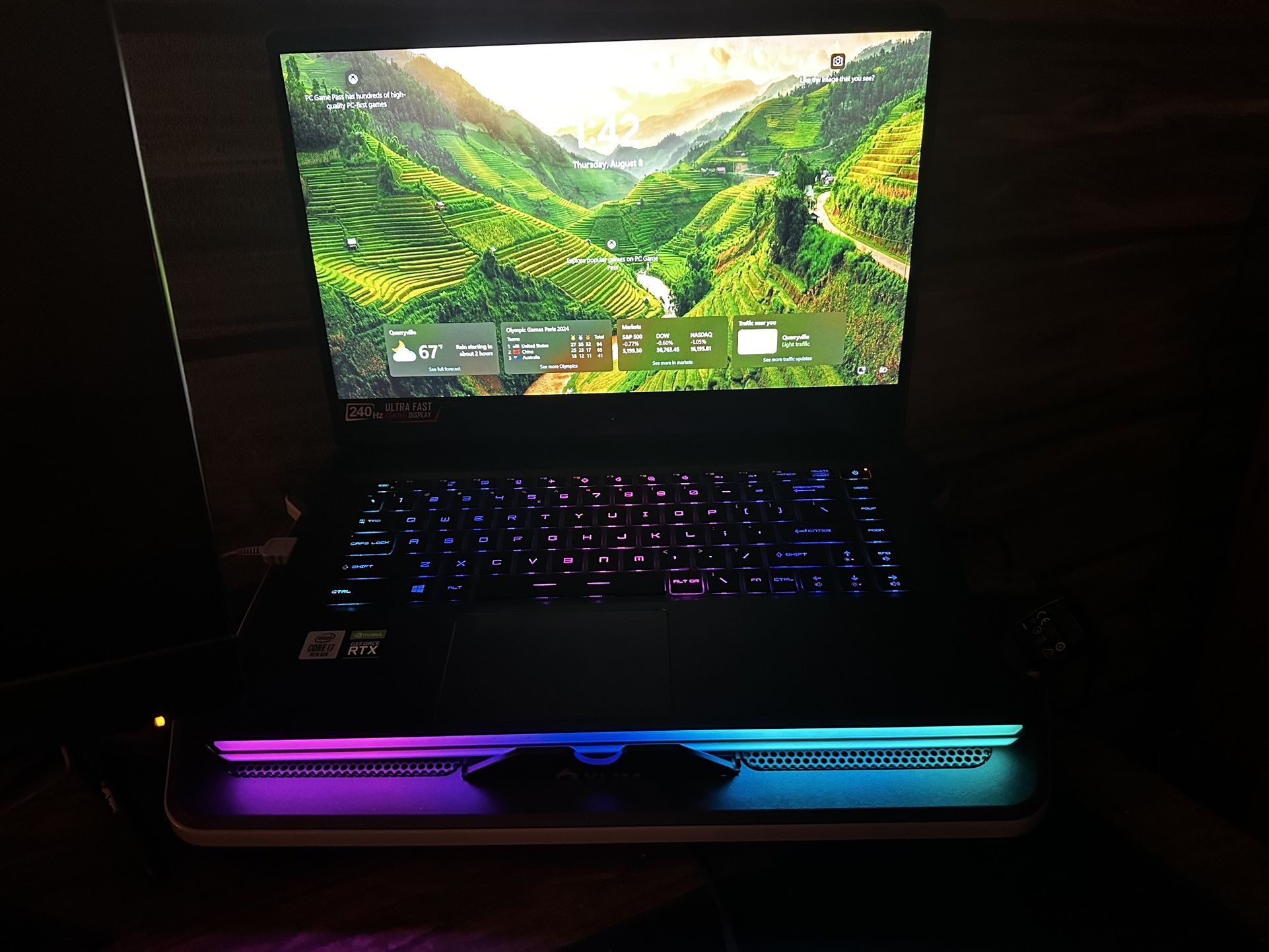 MSI GE66 Raider Gaming Laptop: 15.6" 240Hz Display, Intel Core i7-10750H, NVIDIA GeForce RTX 2070 Super, 32GB RAM, 1TB NVMe SSD, Win10, Black