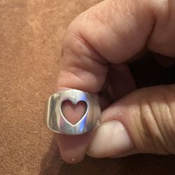 James Avery HEART ♥️ Ladies Ring 