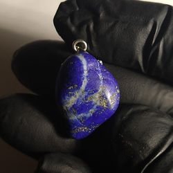 Natural Lapis Lazuli Turtle Pendant