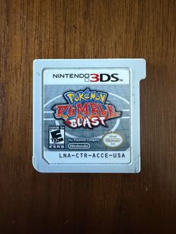Authentic Pokemon Rumble Blast