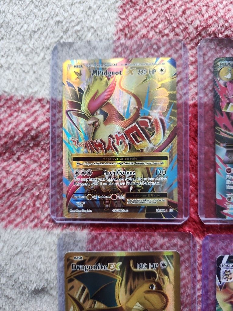 Pokemon Ex/vmax Cards