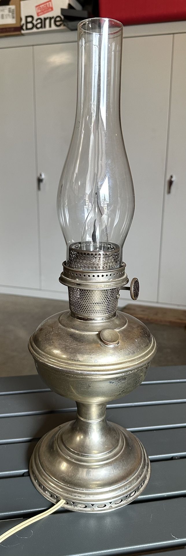 Antique hurricane Lamp