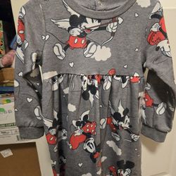Size 2t Disney Mickey And Minnie Dress