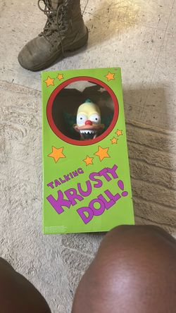 Talking Krusty doll