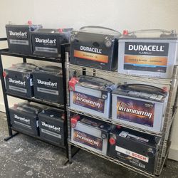Car batteries