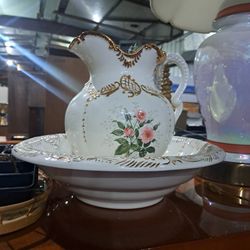 Wash Bowl And Pitcher 