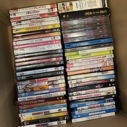 $20 Box of DVDs & Blu-Rays