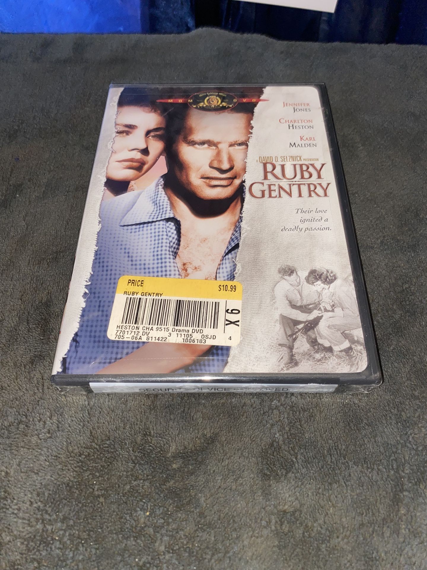 Ruby Gentry DVD . New.