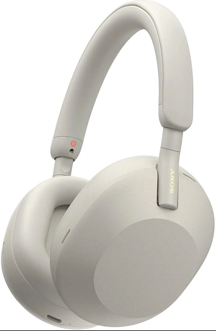 Sony WH-1000XM5 Wireless Noise Cancelling Headphones - Silver 