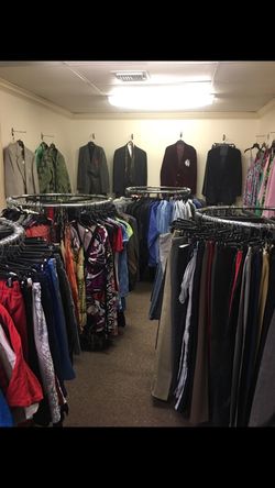 Men's and ladies clothes