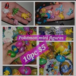 Pokemon Mini Figures 10pc $5