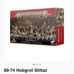 WarHammer Age of Sigmar-Orruk Warclans Hobgrot Slittaz” -NEW