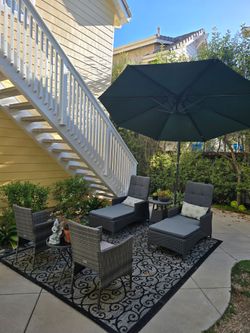Grey Patio furniture set