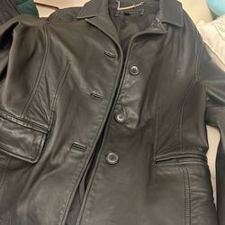 Women’s Black Leather Jacket