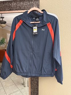 Under Armour Full-Zip Windbreaker Jacket Medium